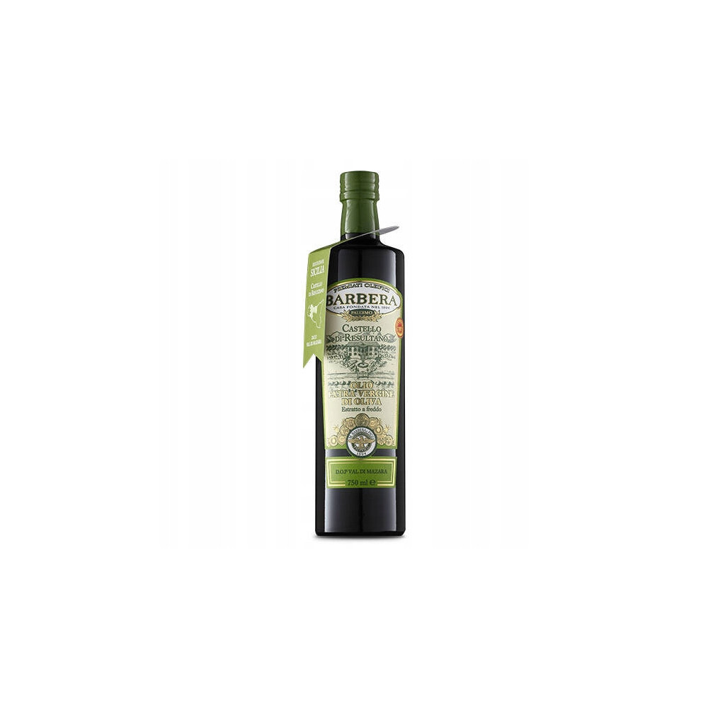 Oliwa z Oliwek Włoska Barbera Castell di Resultano D.O.P 750ml 100% SICILIA