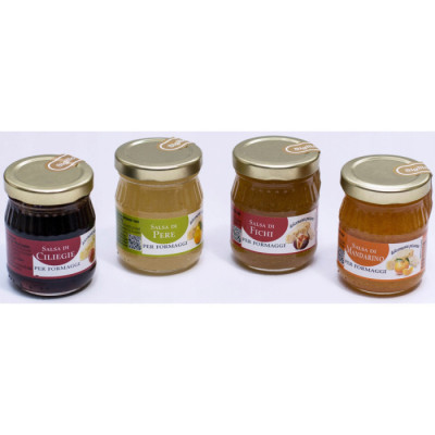SALSA DI FICHI 100g ( MOSTARDA SŁODKO- PIKANTNA DO SERÓW) BEZGLUTENOWE