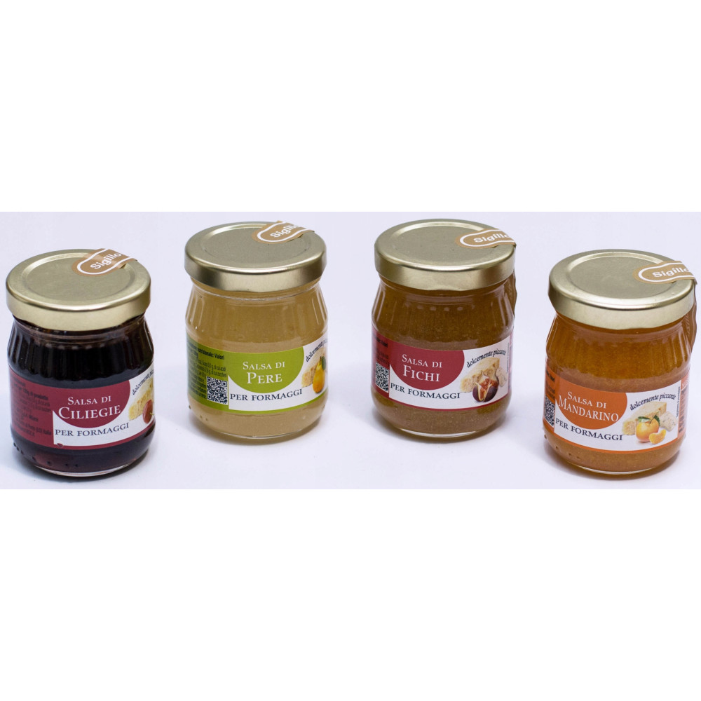 SALSA DI FICHI 100g ( MOSTARDA SŁODKO- PIKANTNA DO SERÓW) BEZGLUTENOWE