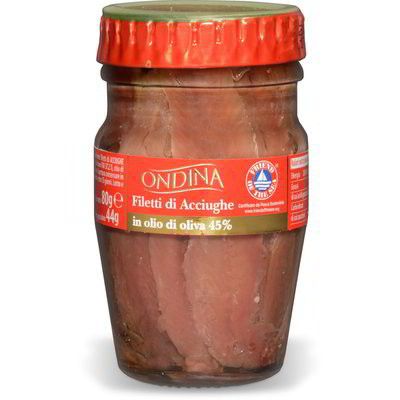 Anchois in Olio di Oliva 45% 80g KETO !!!