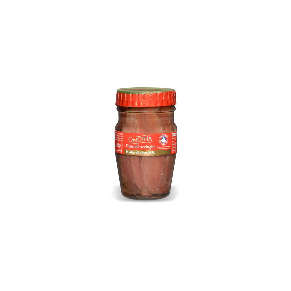 Anchois in Olio di Oliva 45% 80g KETO !!!