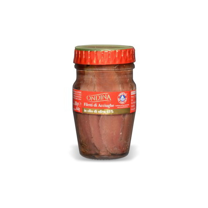 Anchois in Olio di Oliva 45% 80g KETO !!!