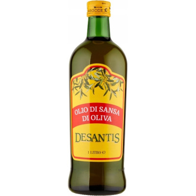 Oliwa z Oliwek Włoska do Smażenia Desantis Olio di Sansa 1L DATA 28