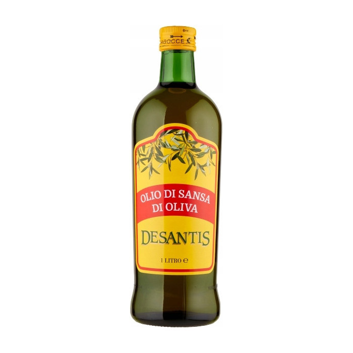 Oliwa z Oliwek Włoska do Smażenia Desantis Olio di Sansa 1L DATA 28
