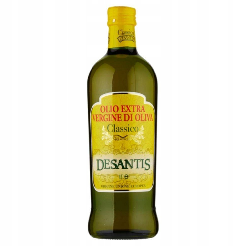 Oliwa z Oliwek Włoska Desantis Olio Extra Vergine Classico 1Ldata 03.2027