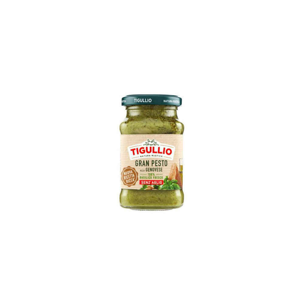 Tigullio Pesto bez Czosnku 190 g SENZA GLUTINE