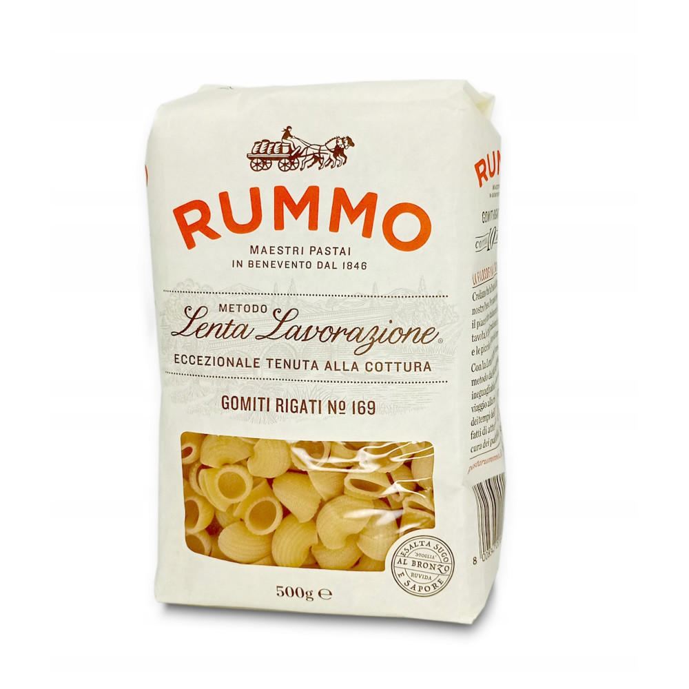Makaron Włoski Rummo Gomiti Rigati n.169 Kolanka 500g