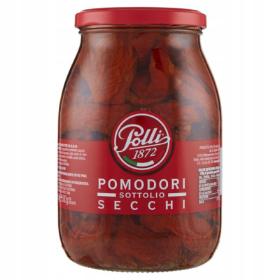 Włoskie Pomidory Suszone z kaparami POMODORI SECCHI 970g