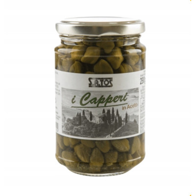 Kapary Włoskie w occie winnym I CAPPERI in Aceto 290g