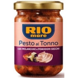 Pesto Rio Mare z tuńczykiem bakłażanem i pomidory suszone 130g