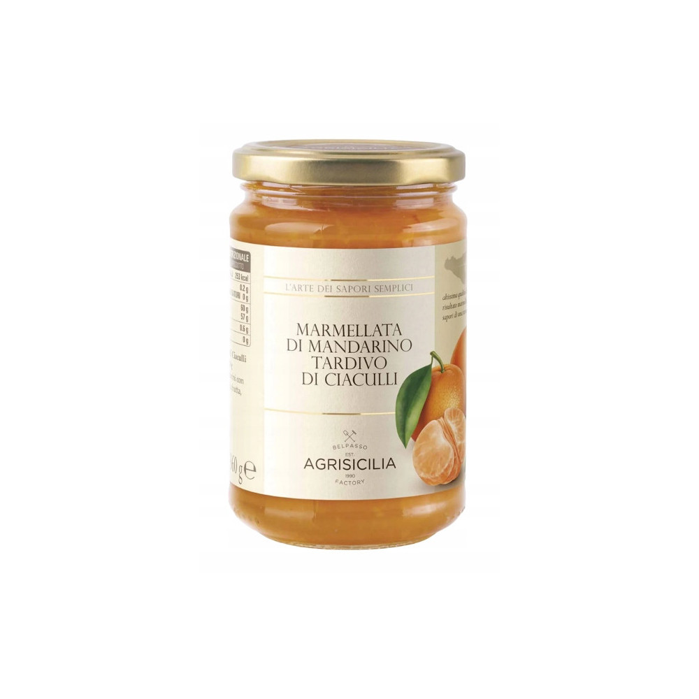 Dzem / Marmolada / Konfitura Agrisicilia Mandarino Tardivo di Ciaculli 360g