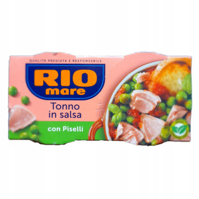 Rio Mare Tonno in Salsa con Piselli 2x160g