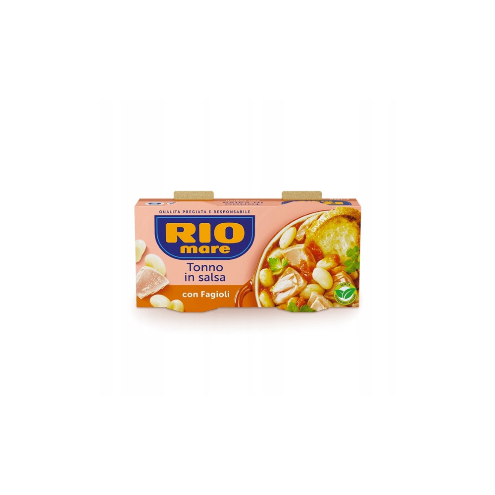 Rio Mare Tonno in salsa con Fagioli 2x160g