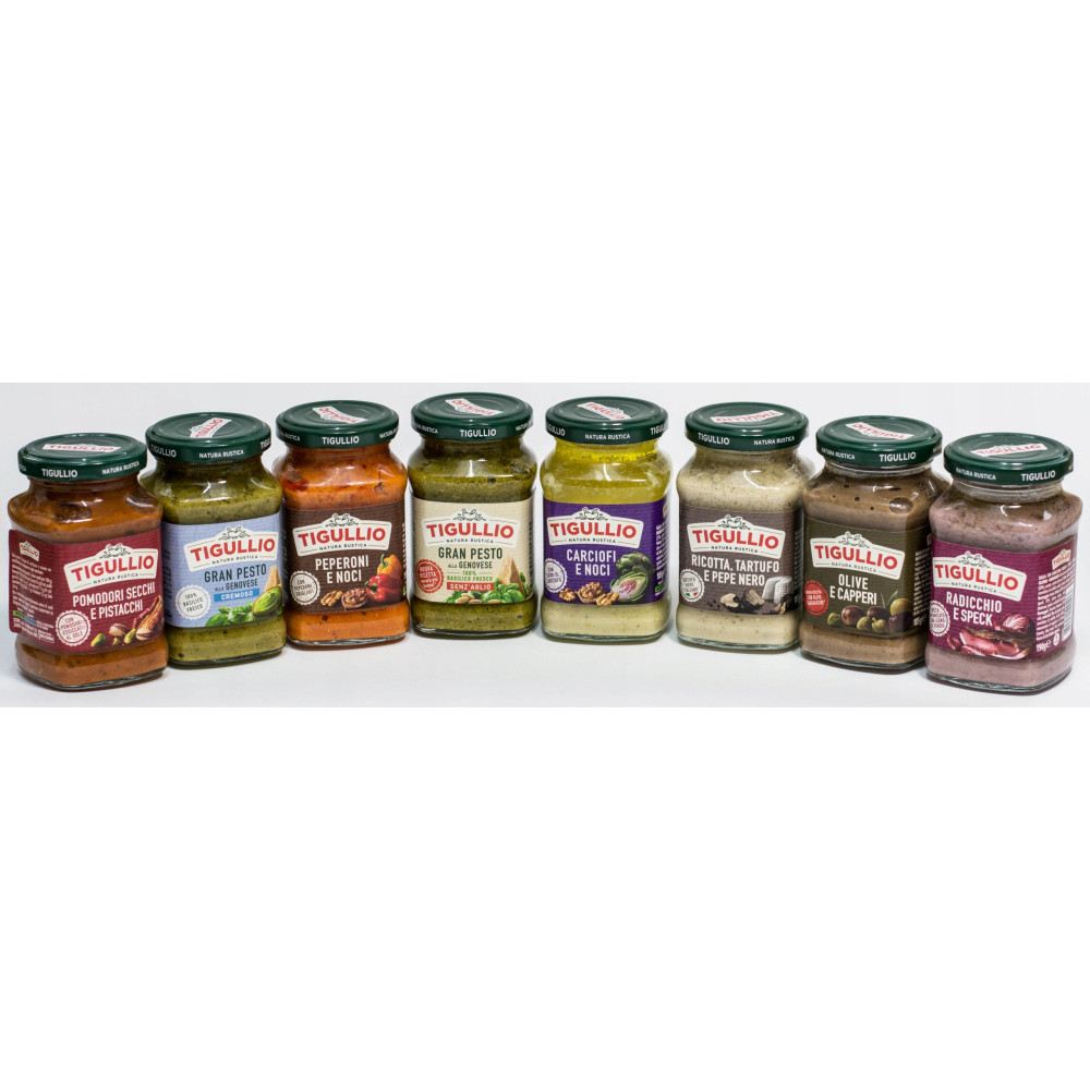 Pesto Pomodori Secchi Pistacchi Tigullio 185 g SENZA GLUTINE
