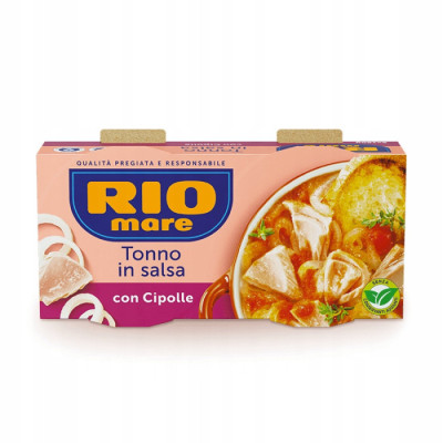 Rio Mare Tonno in salsa con Cipolle 2x160g