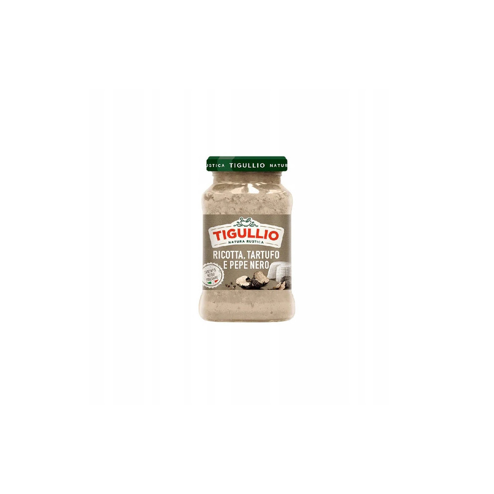 Pesto Tigullio Trufla i Czarny Pieprz 185g SENZA GLUTINE