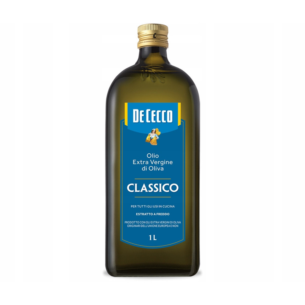 Oliwa z Oliwek Włoska DE CECCO Extra Vergine Classico 1L data 05.2027
