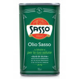 Oliwa z Oliwek Włoska Sasso puszka 1000ml data 05.2027
