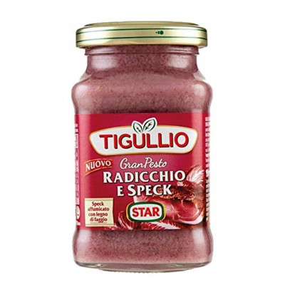 Tigullio Pesto Radicchio e Speck 185 g SENZA GLUTINE