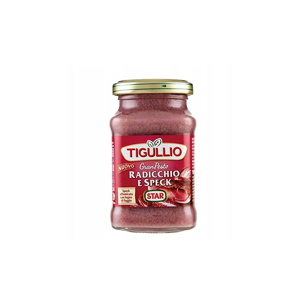Tigullio Pesto Radicchio e Speck 185 g SENZA GLUTINE