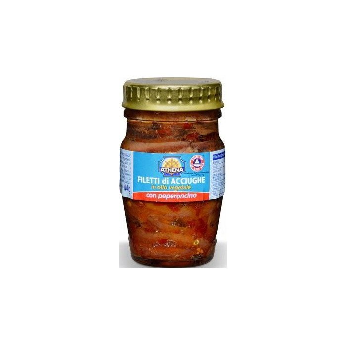 Filetti di Acciughe con Peperoncino 80g OSTRE !!! KETO !!!