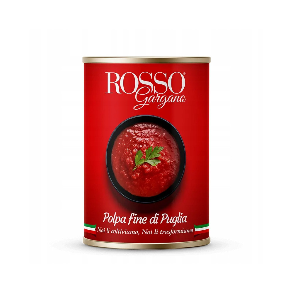 Pomidory Polpa Włoskie Rosso Gargano di Puglia 400g