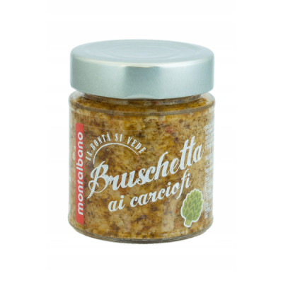 Pesto / Sos Montalbano Bruschetta ai Carciofi 130g KETO!!!