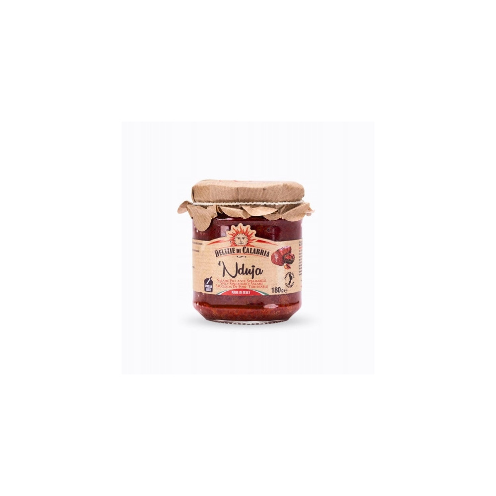 Nduja Pikantna salami z peperoni Delizie Di Calabria 180g