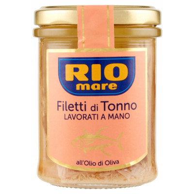 Rio Mare Filetti di Tonno all Olio di Oliva 180g KETO !!!