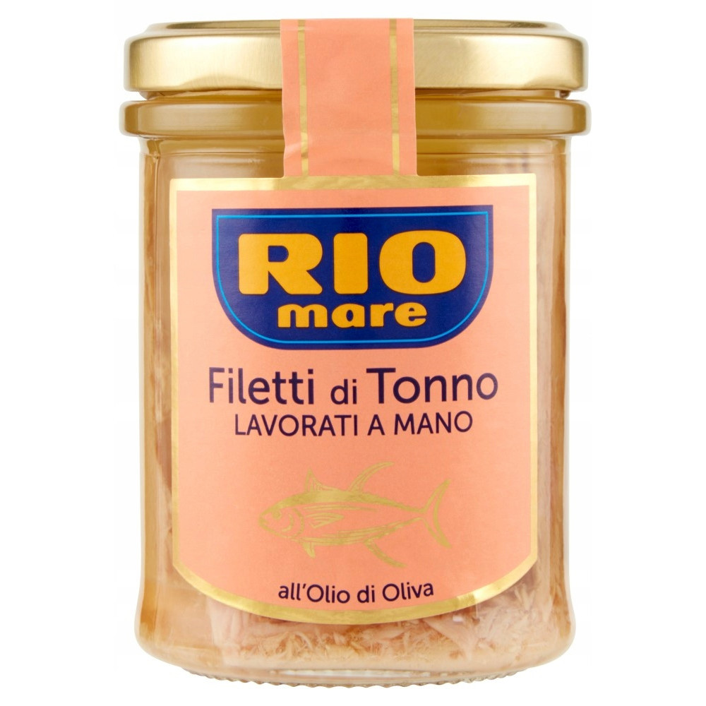 Rio Mare Filetti di Tonno all Olio di Oliva 180g KETO !!!