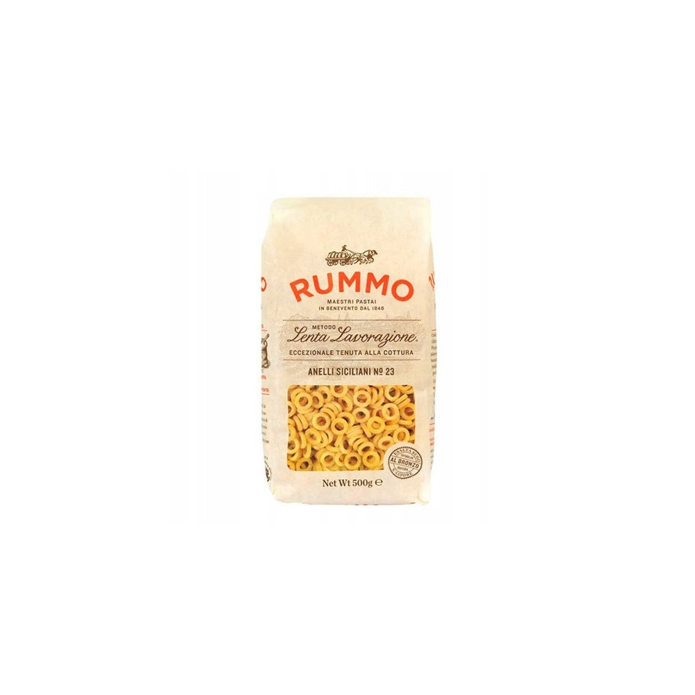 Makaron Włoski Rummo Anelli Siciliani n.23 500g