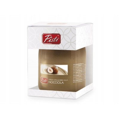 KREM Z ORZECHAMI LASKOWYMI PISTI - NOCCIOLA 600g