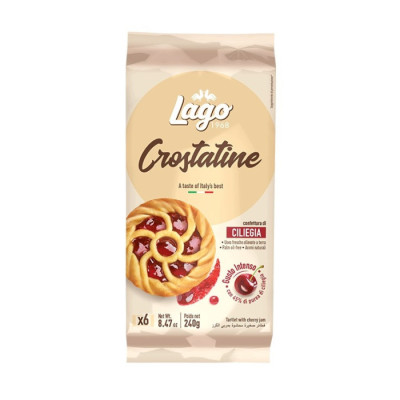 Tartaletki wiśniowe Lago Crostatine Ciliegia 6 × 40 g