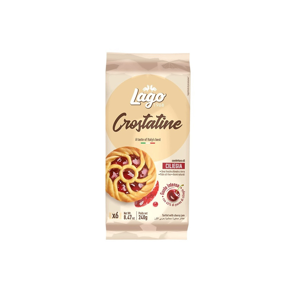 Tartaletki wiśniowe Lago Crostatine Ciliegia 6 × 40 g