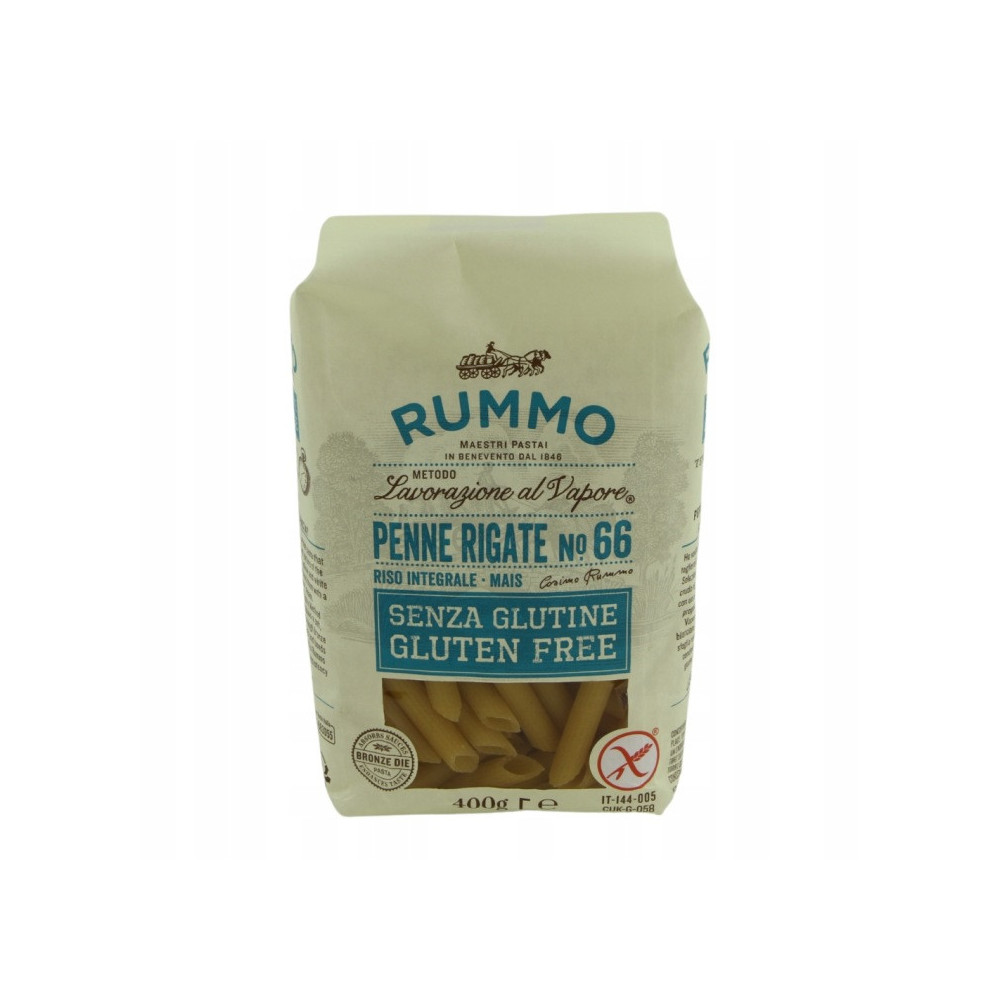 Makaron bezglutenowy Rummo Penne Rigate n.66 400 g