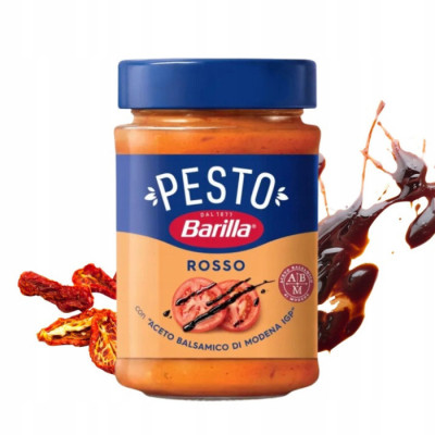 Pesto Rosso Barilla z pomidorami i octem balsamicznym 200 g