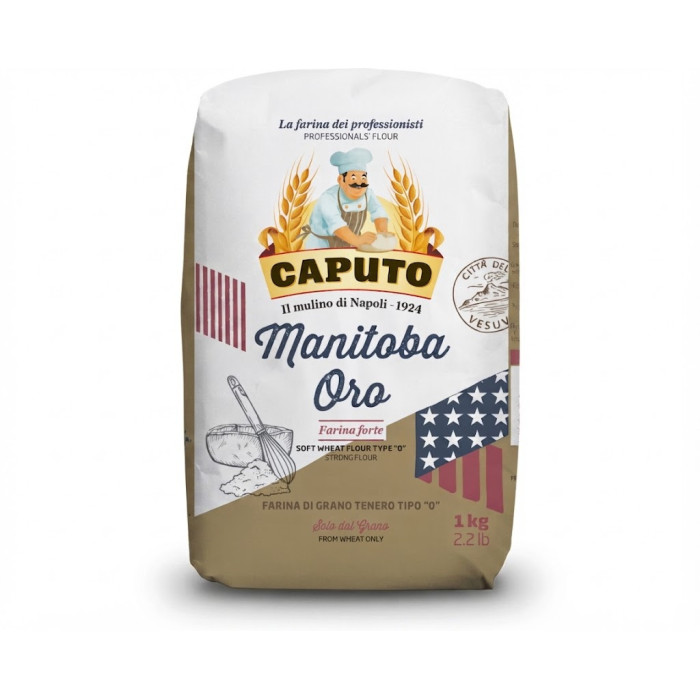 Caputo 00 Manitoba făină italiană 1 kg | Aqua e Sale