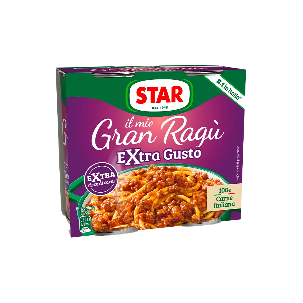 Star IL Gran Ragu Extra Gusto olasz tésztaszósz | Aqua e Sale