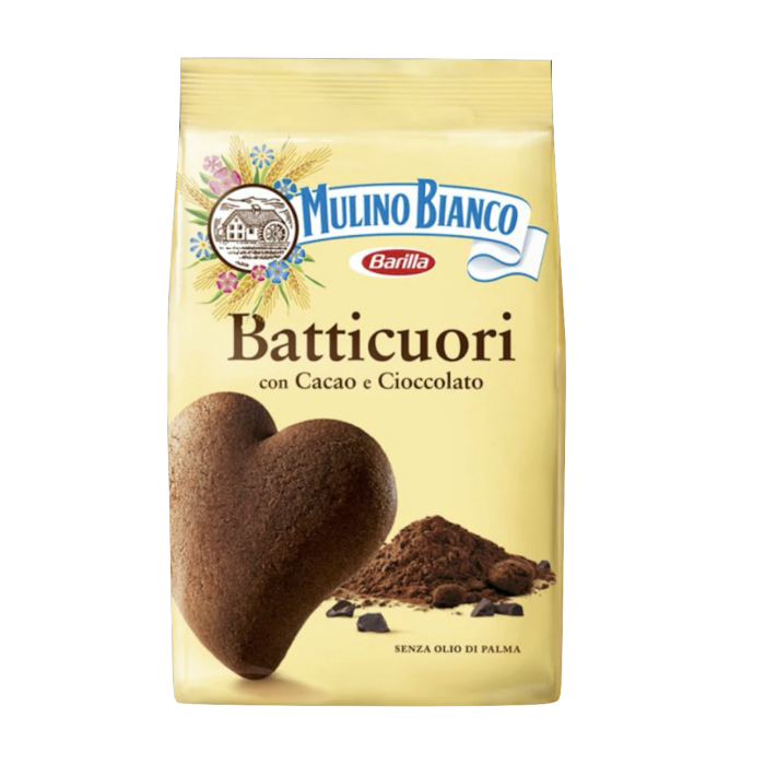 Mulino Bianco kakaowo-czekoladowe Batticuori | Aqua e Sale