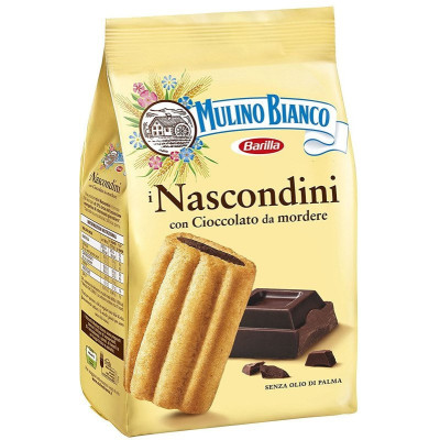 Mulino Bianco csokoládétöltelékkel Nascondini | Aqua e Sale