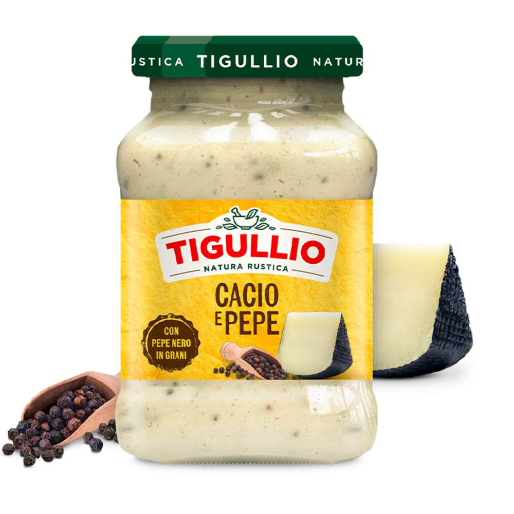 Tigullio Cacio e Pepe Pesto 185 g без глутен | Aqua e Sale