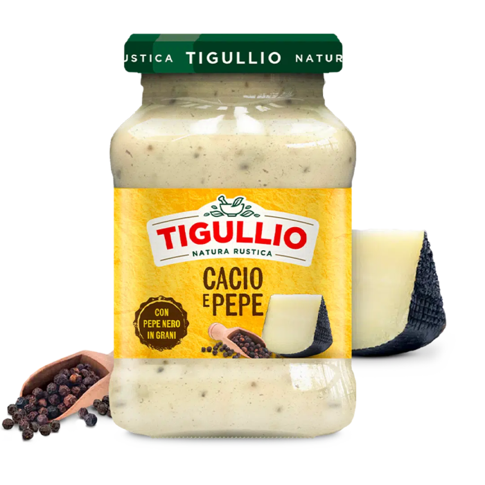 Tigullio Cacio e Pepe Pesto 185 g без глутен | Aqua e Sale