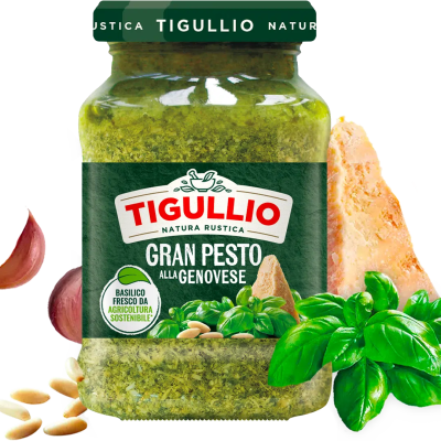 Tigullio alla Genovese Pesto 190 g bez lepku | Aqua e Sale