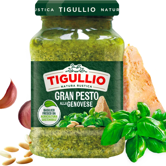 Tigullio alla Genovese Pesto 190 g без глутен | Aqua e Sale