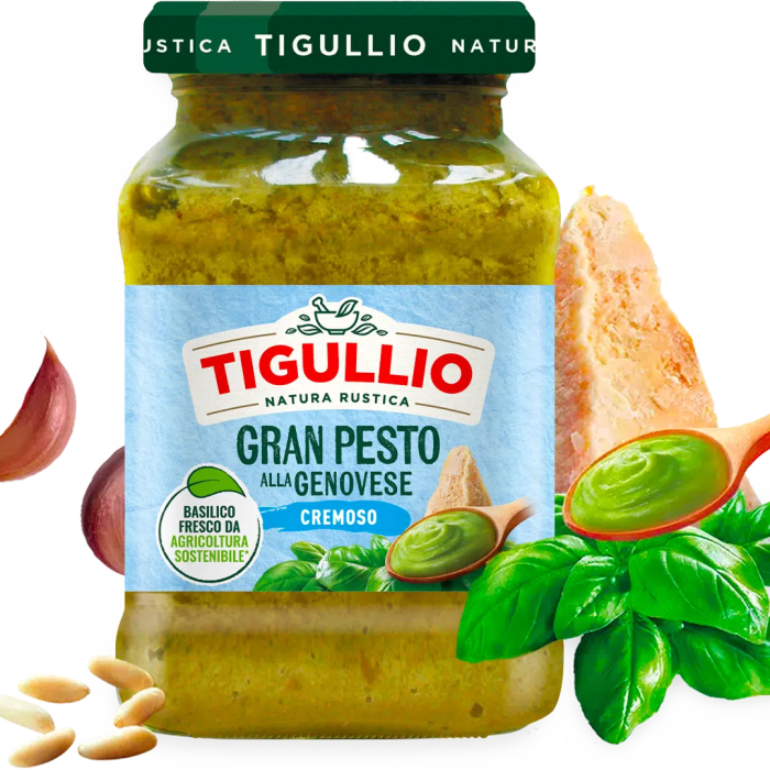 Tigullio alla Genovese Cremoso Pesto 190 g без | Aqua e Sale