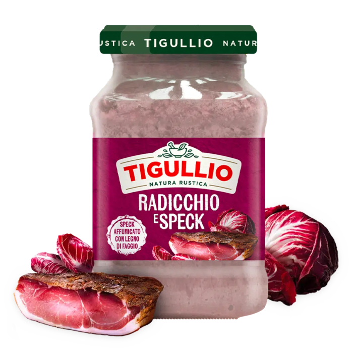 Tigullio радичио и шпек Pesto 185 g без глутен | Aqua e Sale