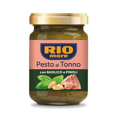 Rio Mare cu ton, busuioc și muguri de pin Pesto | Aqua e Sale
