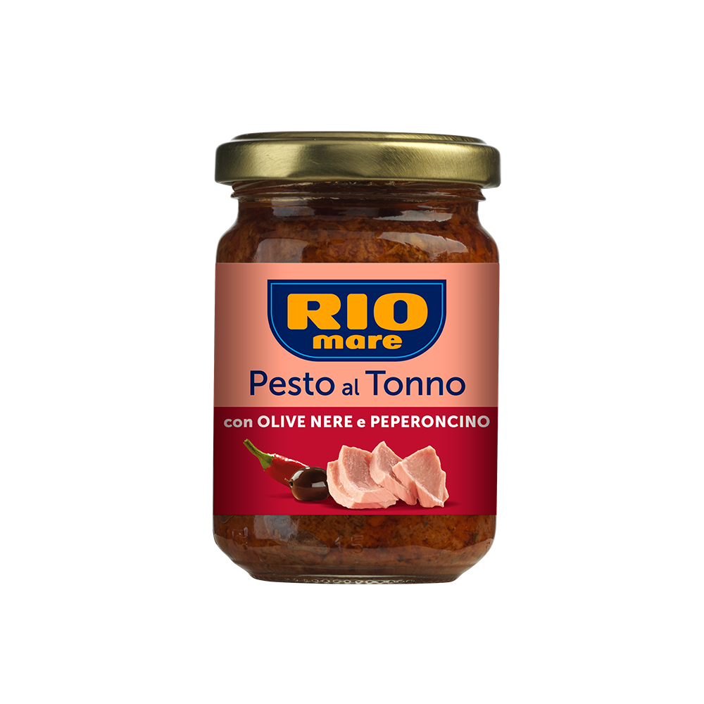 Rio Mare with Tuna, Black Olives & Chilli Pesto | Aqua e Sale