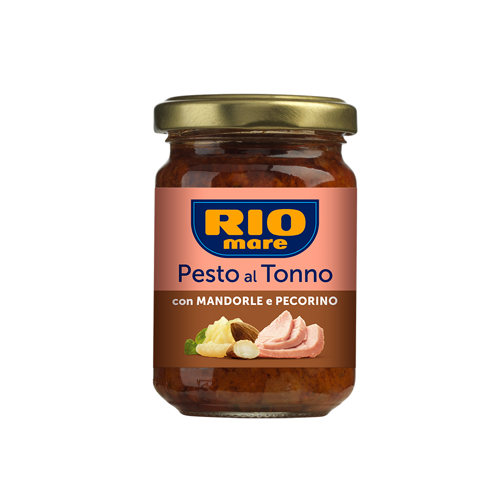 Rio Mare cu ton, migdale și pecorino Pesto 130 g | Aqua e Sale