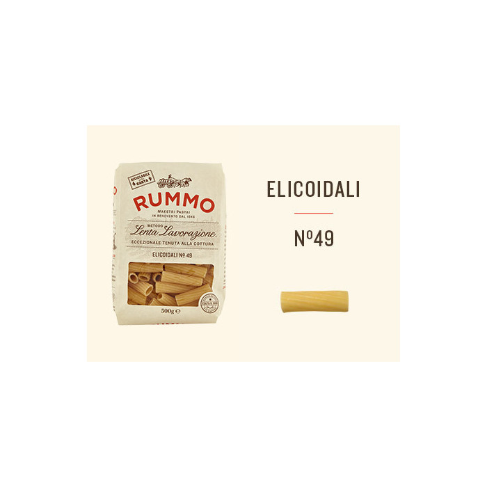 Rummo Elicoidali n.49 paste italiene 500 g | Aqua e Sale